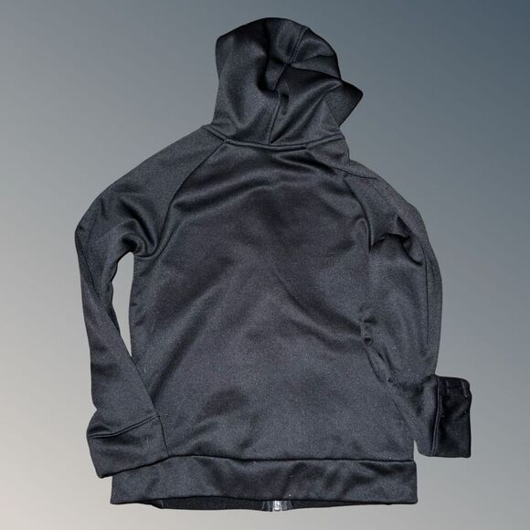 Nike Little Boy Black Therma FIT Graphic Full Zip Training Hoodie Size Large (7) - Picture 6 of 6